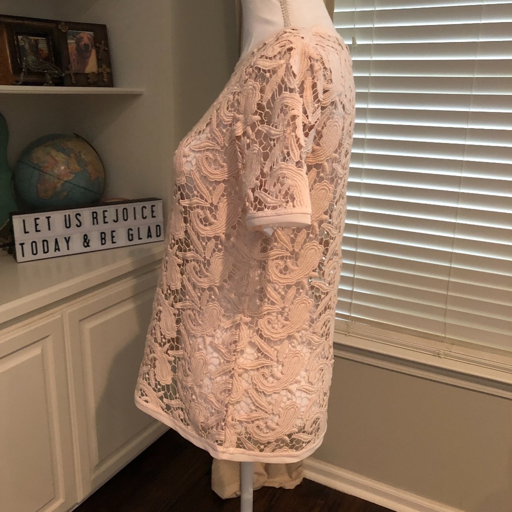 GORGEOUS LOFT Open Weave Top - Picture 3 of 5